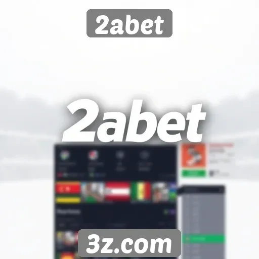 Interface amigável do site 2abet melhora a experiência